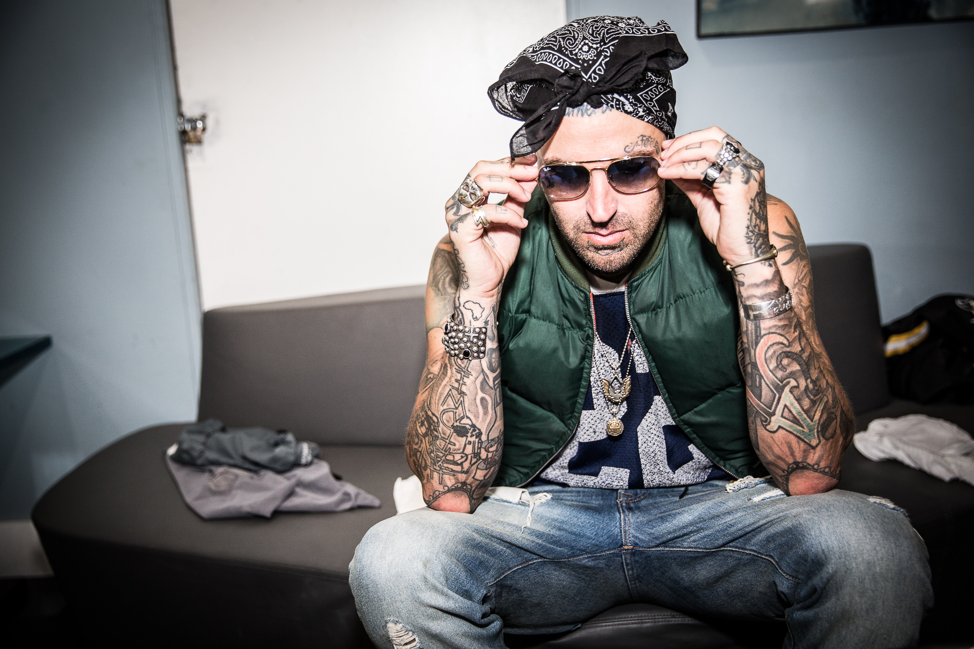 Yelawolf Backstage